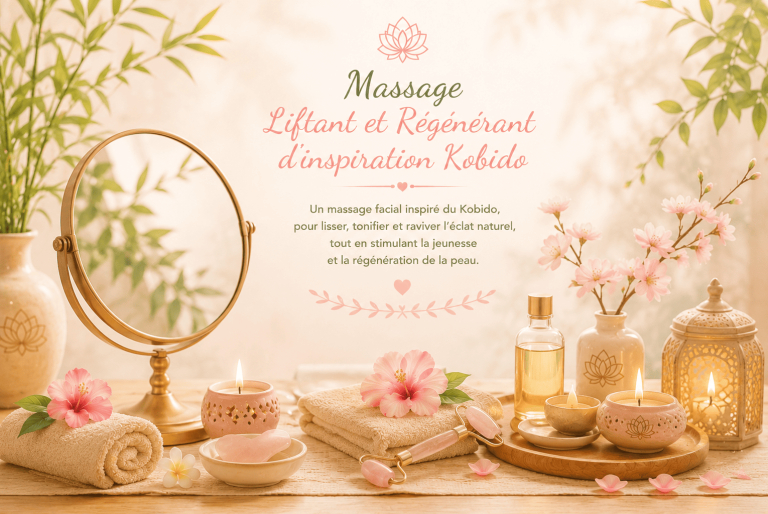 Massage liftant et régénérant d’inspiration Kobido – Lydie Bien-Être Massage du visage liftant et régénérant d’inspiration Kobido