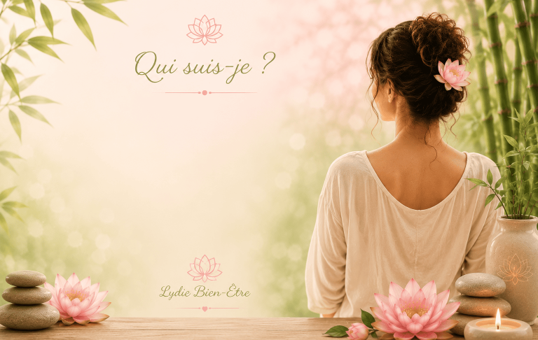Qui suis-je ? – Lydie Bien-Être Présentation de Lydie, praticienne bien-être