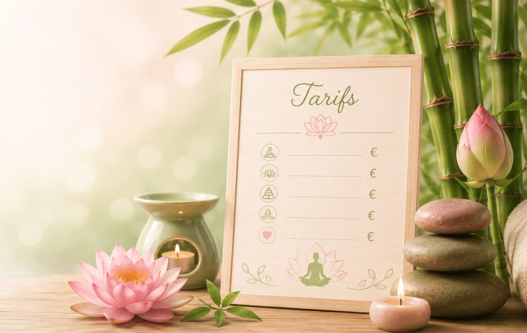 Tarifs des massages et prestations de Lydie Bien-Être
